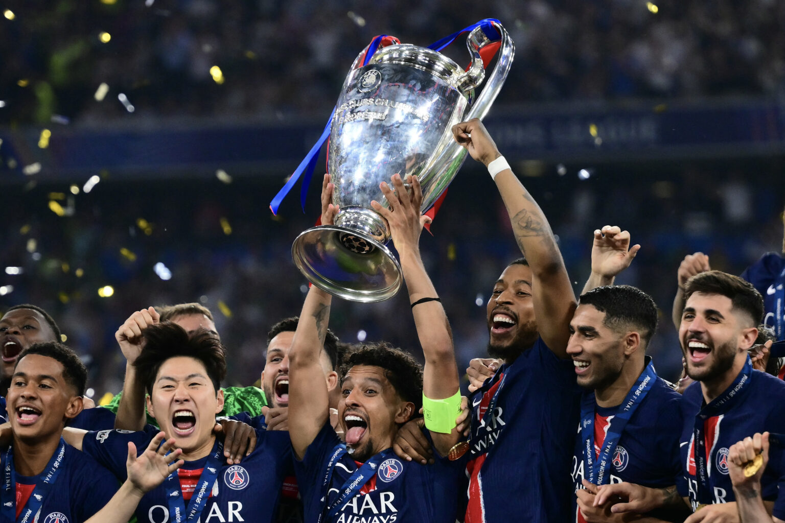El París Sant Germain da cátedra en la final de la Champions League al Inter de Milán